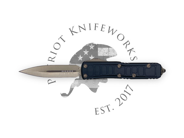 Microtech 232II-13S UTX-85 II D/E Signature Series Bronze Standard