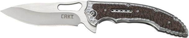 CRKT 5470 Fossil Brown Designed by Ikon Brazil