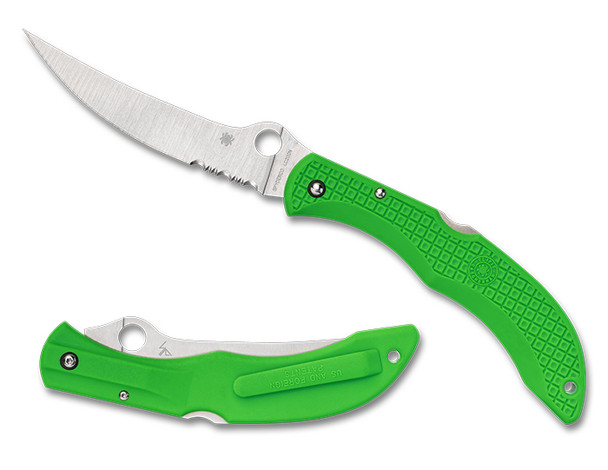 SPYDERCO CATCHERMAN™ SALT GREEN LC200N SPRINT RUN™ | C17PSGR