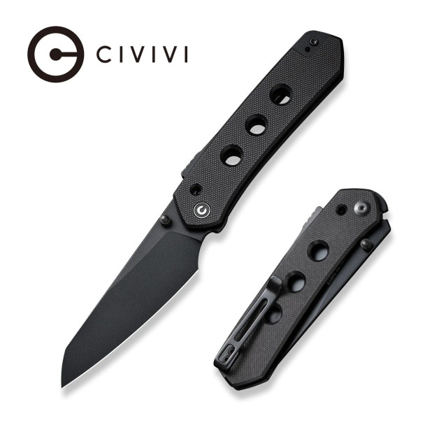 CIVIVI Vision FG Thumb Stud & Superlock Knife G10 Handle (3.54" Nitro-V Blade) C22036-1