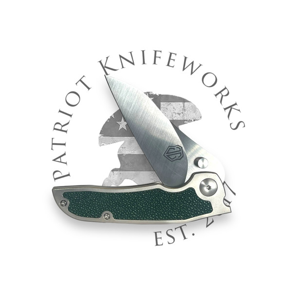 JOHN GRAY THUCK TITANIUM HANDLES GREEN RAYSKIN HANDLES