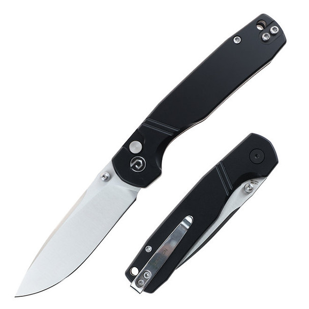 DEFCON TD017BK - Delta- CNC Alum. Button Lock Folder