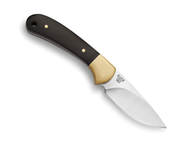BUCK 0113BRS-B 113 Ranger Skinner Knife- EBONY/BRASS