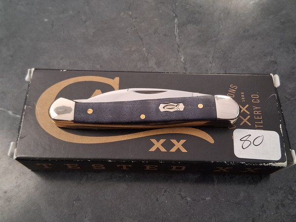 CASE XX 80544 PURPLE CURLY MAPLE SMOOTH MINI COPPERHEAD