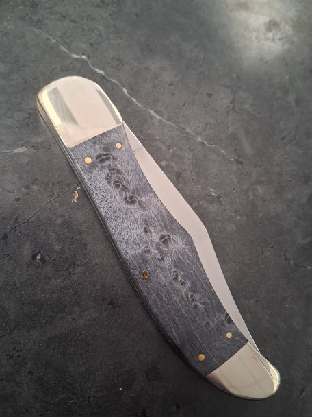 CASE XX 11013 GRAY BIRDSEYE MAPLE SMOOTH FOLDING HUNTER