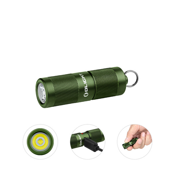 Olight i1R 2 PRO Keychain Flashlight - OD GREEN
