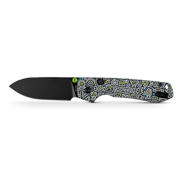 VOSTEED Raccoon® - Top Liner Lock (3.25" 14C28N Blade & G10 Handle) - A2934