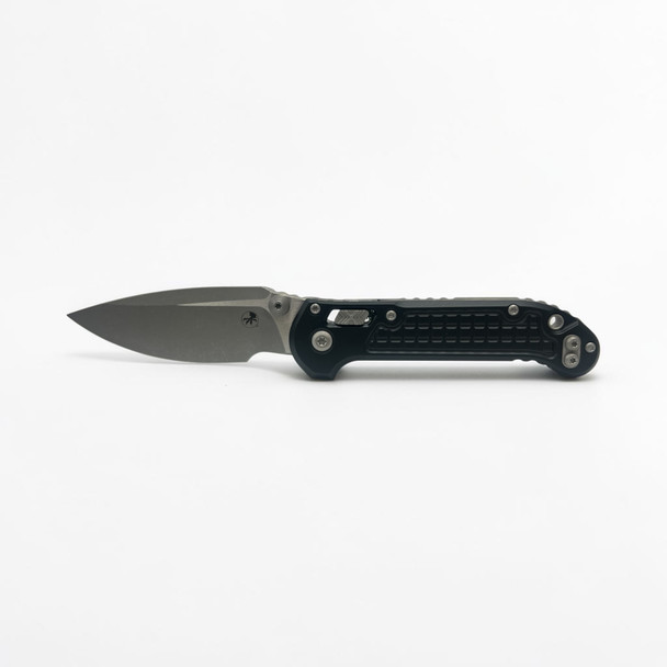 MICROTECH 1135RL-10APFR L.U.D.T. RAM-LOCK S/E APOCALYPTIC STANDARD FLAG ALUMINUM BLACK