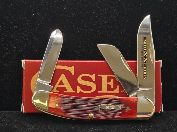 2023 Case XX Bose LE XXXVII Old Red Bone Barnboard Jig Sowbelly TB6339