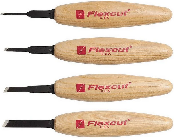 FLEXCUT CARVING TOOLS MICRO TOOL SET SKEWS