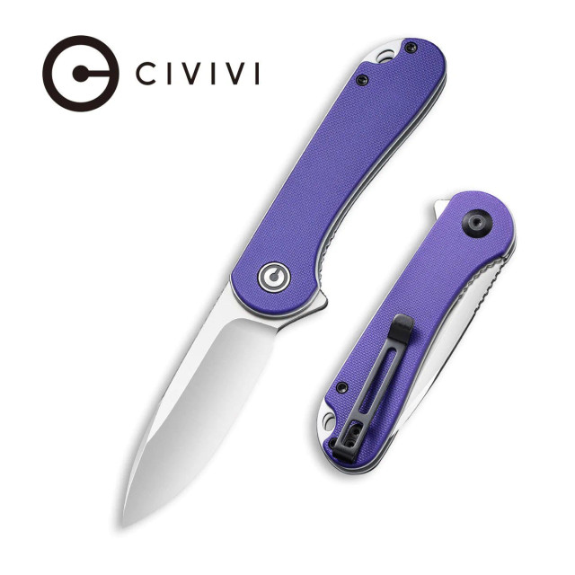 Civivi Elementum Flipper Knife G10 Handle 2 96 D2 Blade C907v