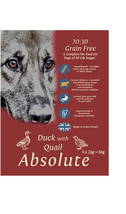 Grace Absolute Duck with Quail 6kg