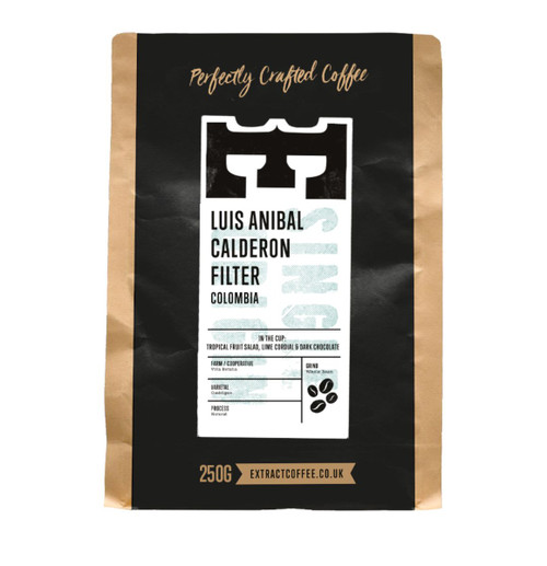 Extract Coffee Roasters Luis Anibal Caledron Ombligon Filter