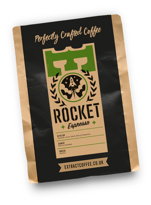 Extract Coffee Roasters - Rocket Espresso - 250g Bag - Product