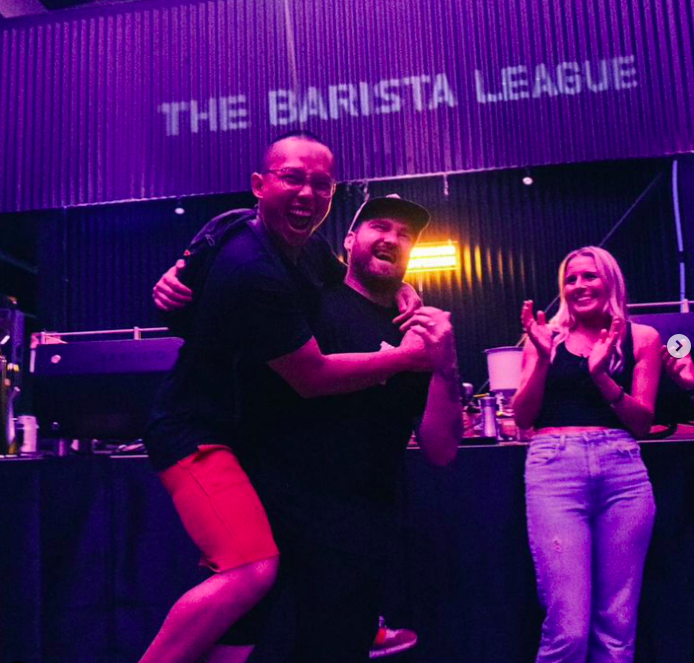 Barista League UK Winner 2023 Extract Coffee Roasters