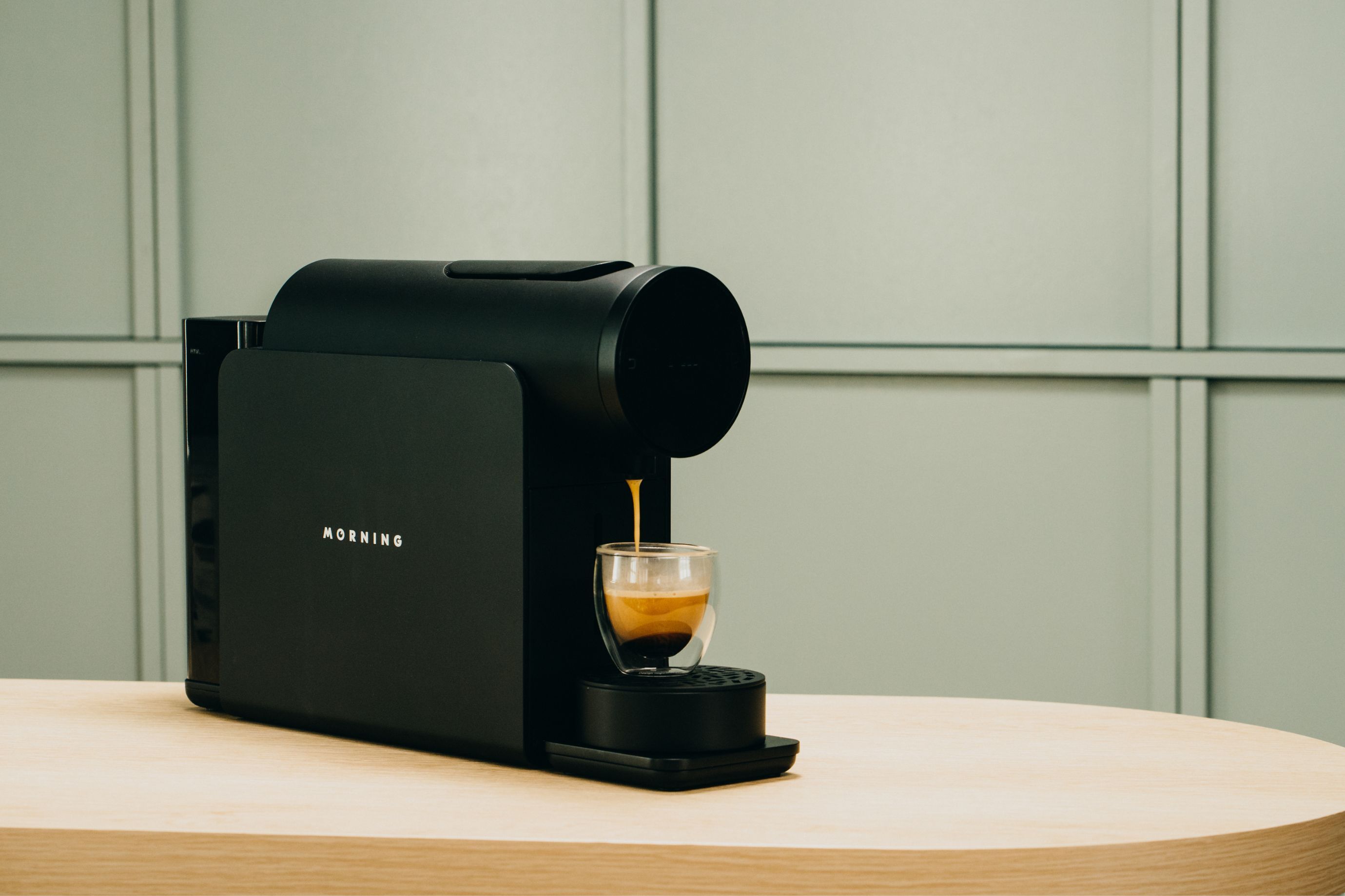 The Morning Machine in Black