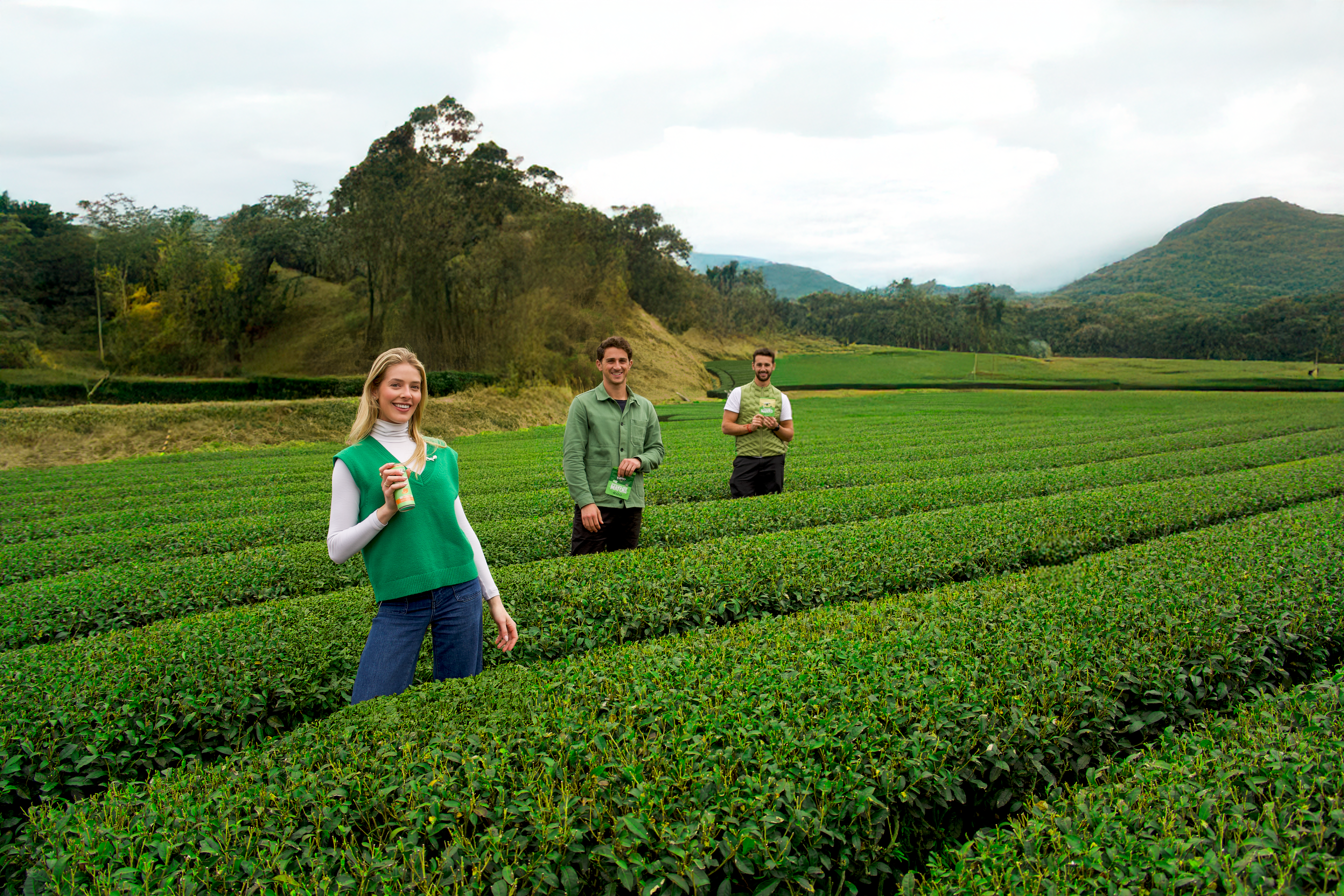 PerfectTed Founders in Green Tea Field