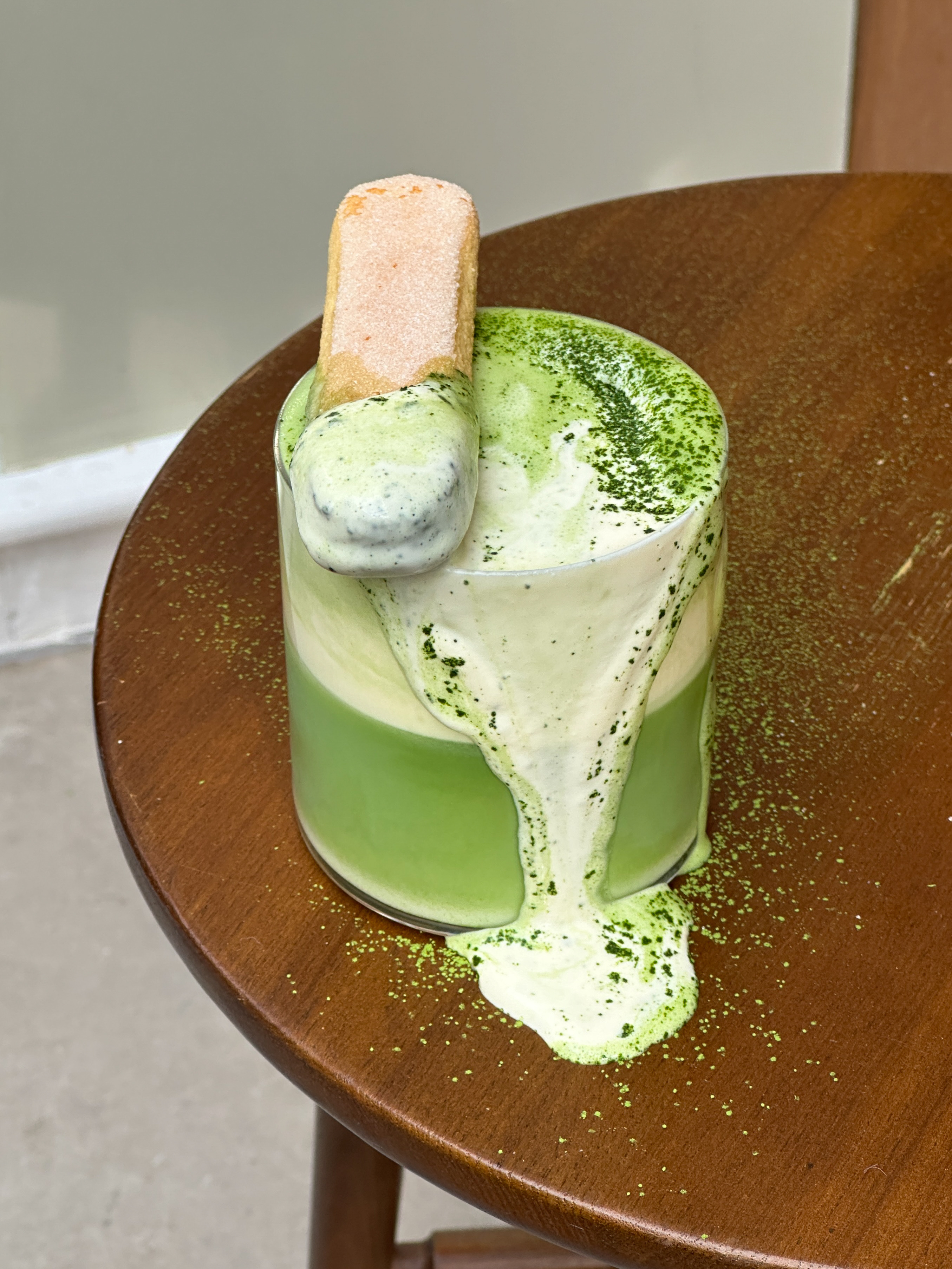 Tiramasu Matcha Latte