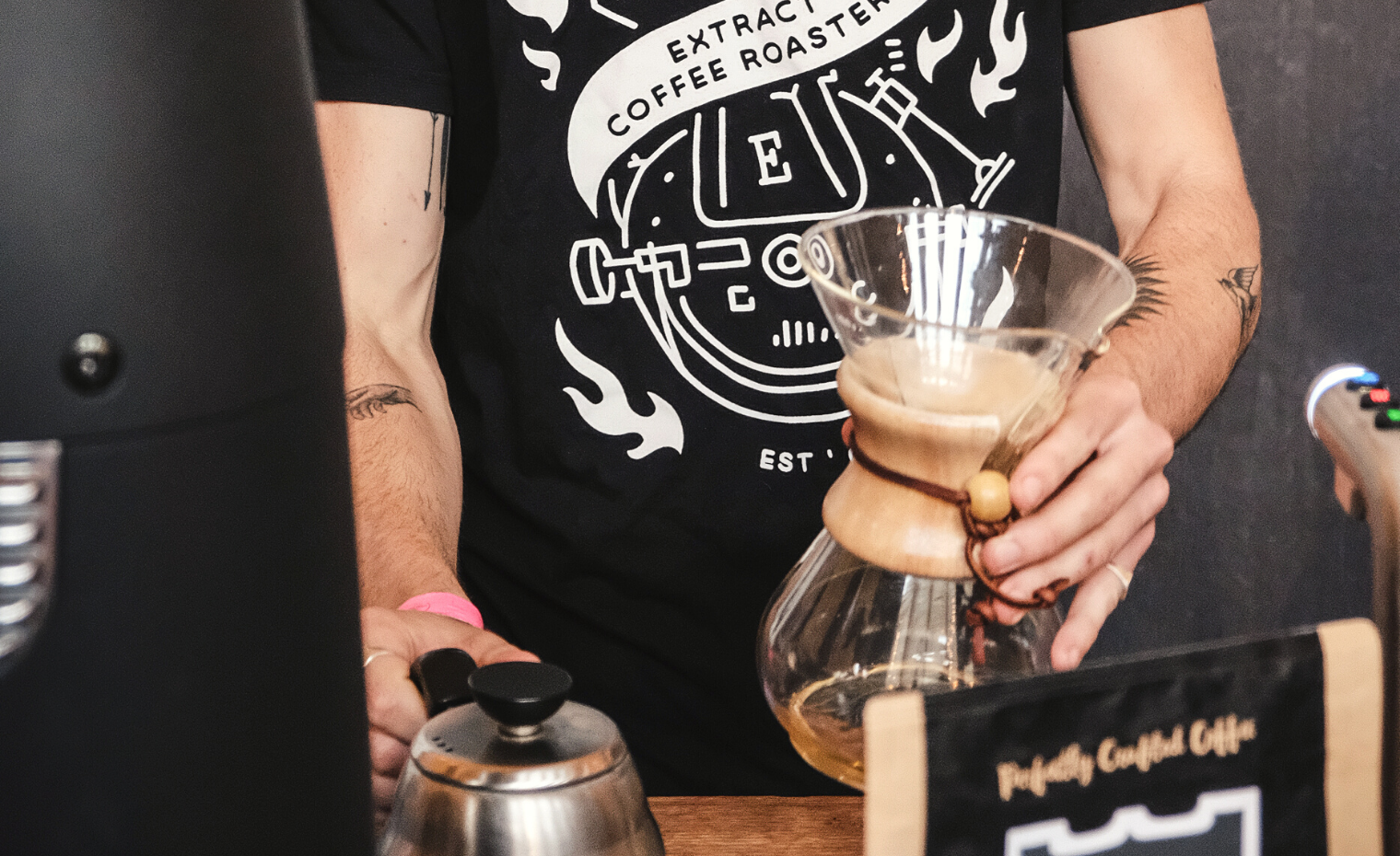 Extract Coffee Roasters - Chemex - Filter Coffee Brewed At Home Extract Coffee Roasters - Chemex - Filter Coffee Brewed At Home