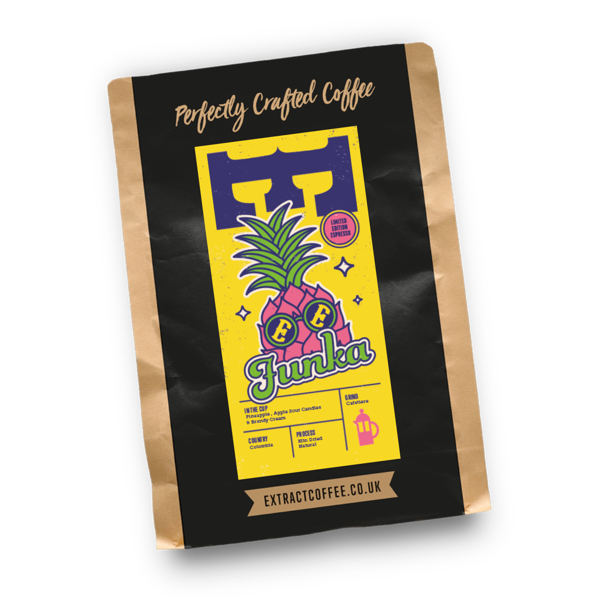 Extract Coffee Roasters Funka 2022 Summer Espresso 250g bag