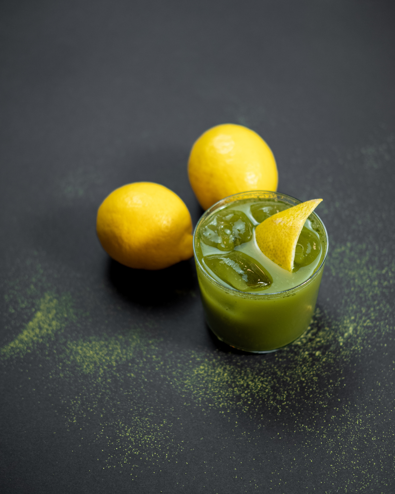 Extract Coffee Roasters Iced Matcha Fizz