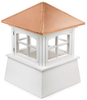 Good Directions Vinyl Huntington Cupola - 60in. square x 85in. high