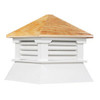 Cupola - Classic Shed: Azek - Plywood Top - 25Lx25Wx30H