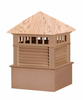 Cupola - Waterford: Cedar PVC - Wood Top - 18Lx18Wx27H