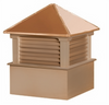 Cupola - Hamlin: Cedar PVC - Copper Top - 42Lx42Wx59H