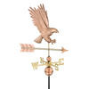 American Bald Eagle Weathervane - Polished Copper