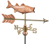 Bass with Arrow Garden Weathervane