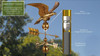 Good Directions Smithsonian 955GL Eagle Weathervane - Pure Copper with Golden Leaf Finish