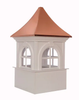 Good Directions Smithsonian Fairfax Vinyl Cupola 36in. square x 58in. high