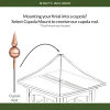 Avalon Polished Copper Rooftop Finial