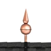 Avalon Polished Copper Rooftop Finial