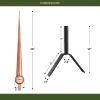 28" Gawain Polished Copper Rooftop Finial