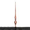 28" Aragon Polished Copper Rooftop Finial