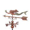Little Mermaid Weathervane - Pure Copper Hand Finished Patina by Good Directions
