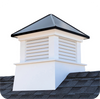 Good Directions Vinyl Manchester Cupola Black Aluminum Roof - 26in. square x 32in. high