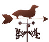 Long Hair Dachshund Weathervane