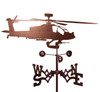 Helicopter - Apache Ah-64 Weathervane