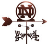 North Dakota Und (NEW Logo) Weathervane