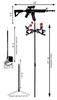 M4 Carbine Rifle Weathervane