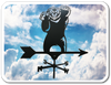 Custom Weathervane - Big Bear