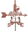 Wine & Grapes Weathervane With Mount