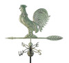 Rooster Large Verdigris Steel with Dalvento Directionals