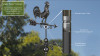 Good Directions Black Bantam Rooster Weathervane