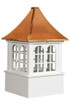 Cupola - Bethany - Azek - Double Arch - 42Lx42Wx80H - Copper Top