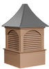 Cupola - Dalton - Cedar PVC - 42Lx42Wx80H – Metal Top