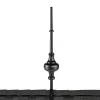 28" Morgana Aluminum Rooftop Finial with Roof Mount by Good Directions